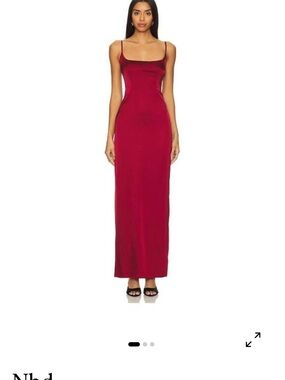 letty red dress Letty Sexy Red Satin Backless Evening Dress For Sale In 'Fast & Furious 7